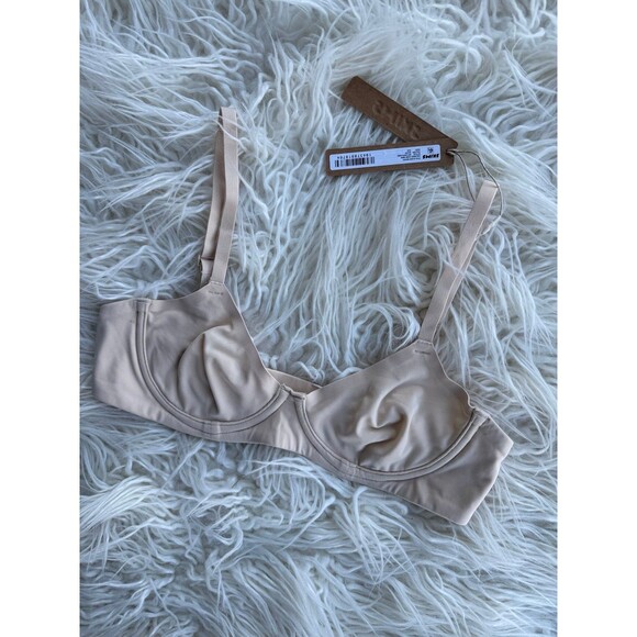 Skims Fits Everybody Unlined Demi Bra Sand Size 34A - Picture 4 of 8